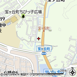 愛知県瀬戸市宝ケ丘町105周辺の地図