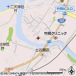 千葉県富津市竹岡592周辺の地図