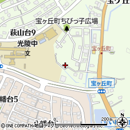 愛知県瀬戸市宝ケ丘町169周辺の地図