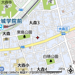 愛知県名古屋市守山区大森3丁目1703周辺の地図