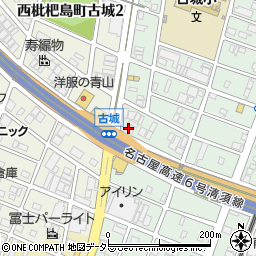 ａｐｏｌｌｏｓｔａｔｉｏｎセルフ清須古城ＳＳ周辺の地図