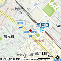 愛知県瀬戸市福元町22周辺の地図