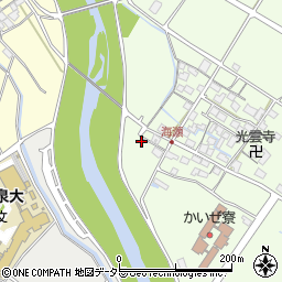 滋賀県彦根市海瀬町700周辺の地図