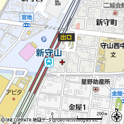 シーアイマテックス名古屋支店周辺の地図