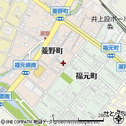 愛知県瀬戸市菱野町257周辺の地図
