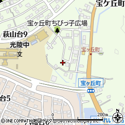 愛知県瀬戸市宝ケ丘町143周辺の地図