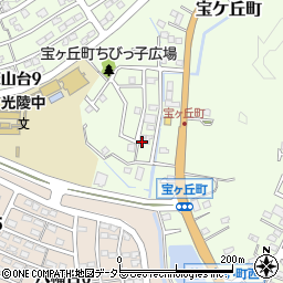 愛知県瀬戸市宝ケ丘町112周辺の地図