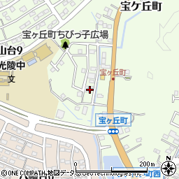 愛知県瀬戸市宝ケ丘町113周辺の地図