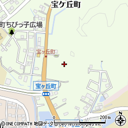 愛知県瀬戸市宝ケ丘町周辺の地図