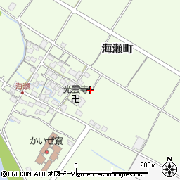滋賀県彦根市海瀬町370周辺の地図