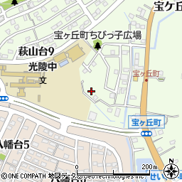 愛知県瀬戸市宝ケ丘町164周辺の地図