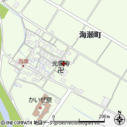 滋賀県彦根市海瀬町364周辺の地図