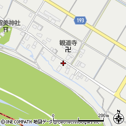 滋賀県彦根市本庄町1736周辺の地図