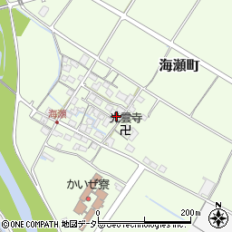 滋賀県彦根市海瀬町539周辺の地図