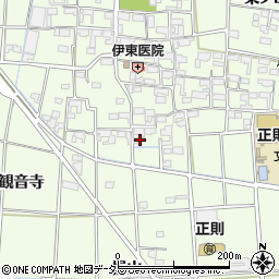 愛知県あま市二ツ寺屋敷213周辺の地図