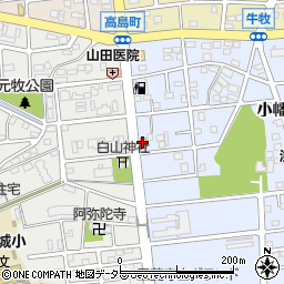 とんかつかつ雅小幡店周辺の地図