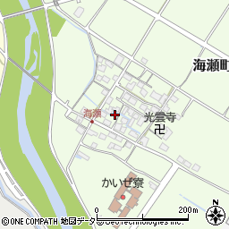 滋賀県彦根市海瀬町560周辺の地図