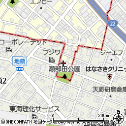 愛知県名古屋市西区こも原町4周辺の地図