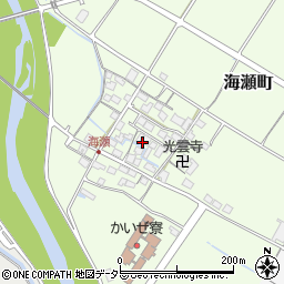 滋賀県彦根市海瀬町552周辺の地図