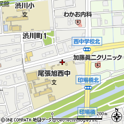愛知県尾張旭市渋川町3丁目2-3周辺の地図