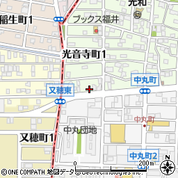 愛知県名古屋市北区光音寺町1丁目42周辺の地図