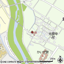 滋賀県彦根市海瀬町709周辺の地図