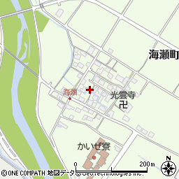 滋賀県彦根市海瀬町550周辺の地図