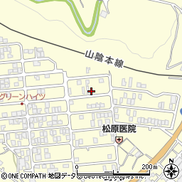 京都府船井郡京丹波町下山茨堂周辺の地図