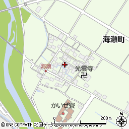 滋賀県彦根市海瀬町551周辺の地図