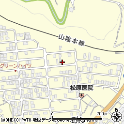 京都府京丹波町（船井郡）下山（茨堂）周辺の地図