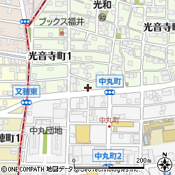 愛知県名古屋市北区光音寺町1丁目52周辺の地図