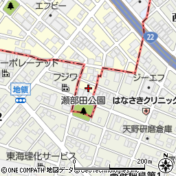 愛知県名古屋市西区こも原町6周辺の地図