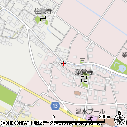 滋賀県犬上郡甲良町在士470周辺の地図
