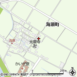 滋賀県彦根市海瀬町368周辺の地図