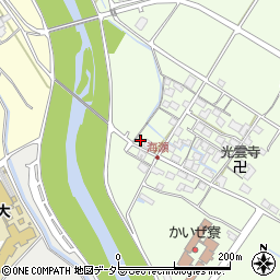 滋賀県彦根市海瀬町708周辺の地図