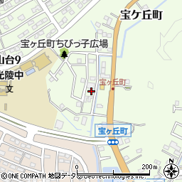 愛知県瀬戸市宝ケ丘町114周辺の地図