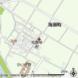 滋賀県彦根市海瀬町366周辺の地図