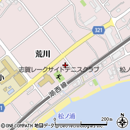 滋賀県大津市荒川846周辺の地図