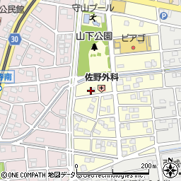 愛知県名古屋市守山区村合町119周辺の地図