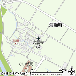 滋賀県彦根市海瀬町538周辺の地図