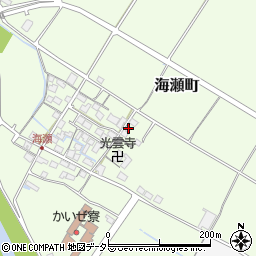 滋賀県彦根市海瀬町367周辺の地図