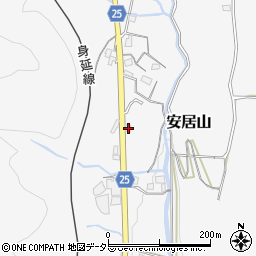 静岡県富士宮市安居山140-1周辺の地図