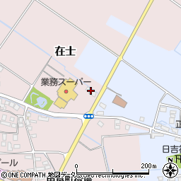 滋賀県犬上郡甲良町在士810周辺の地図