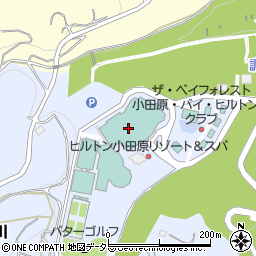 ヒルトン小田原リゾート＆スパ周辺の地図