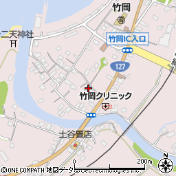 千葉県富津市竹岡632周辺の地図