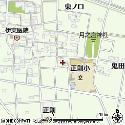 愛知県あま市二ツ寺屋敷229-2周辺の地図