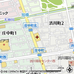 ドラッグスギヤマ庄中町店周辺の地図