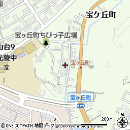 愛知県瀬戸市宝ケ丘町115周辺の地図