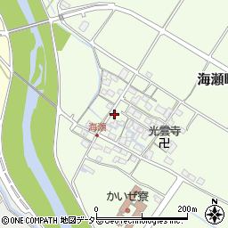 滋賀県彦根市海瀬町548周辺の地図