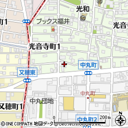 愛知県名古屋市北区光音寺町1丁目49周辺の地図